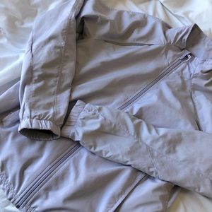 Adidas Lavender Windbreaker